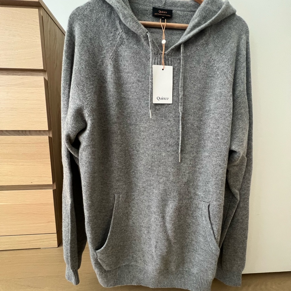 Quince Gray Men's Sweater